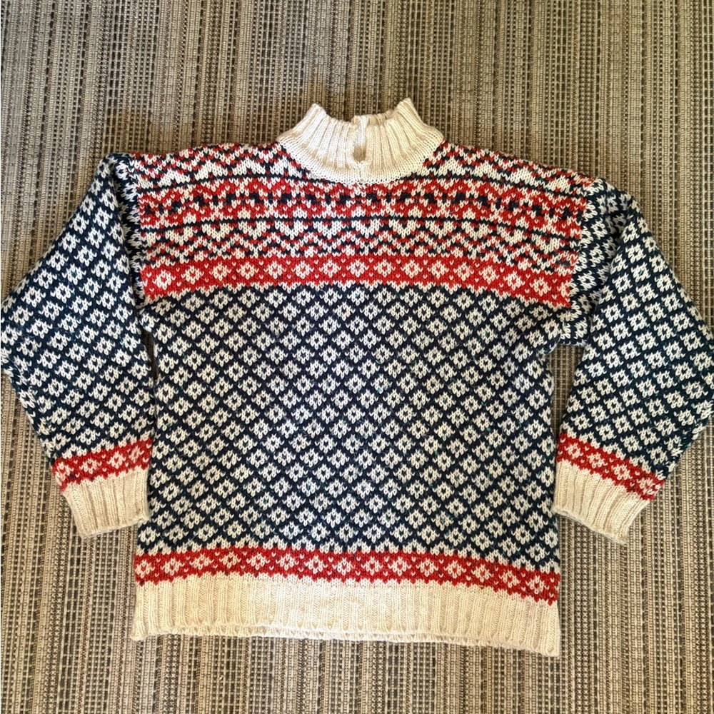 Vintage European knit sweater